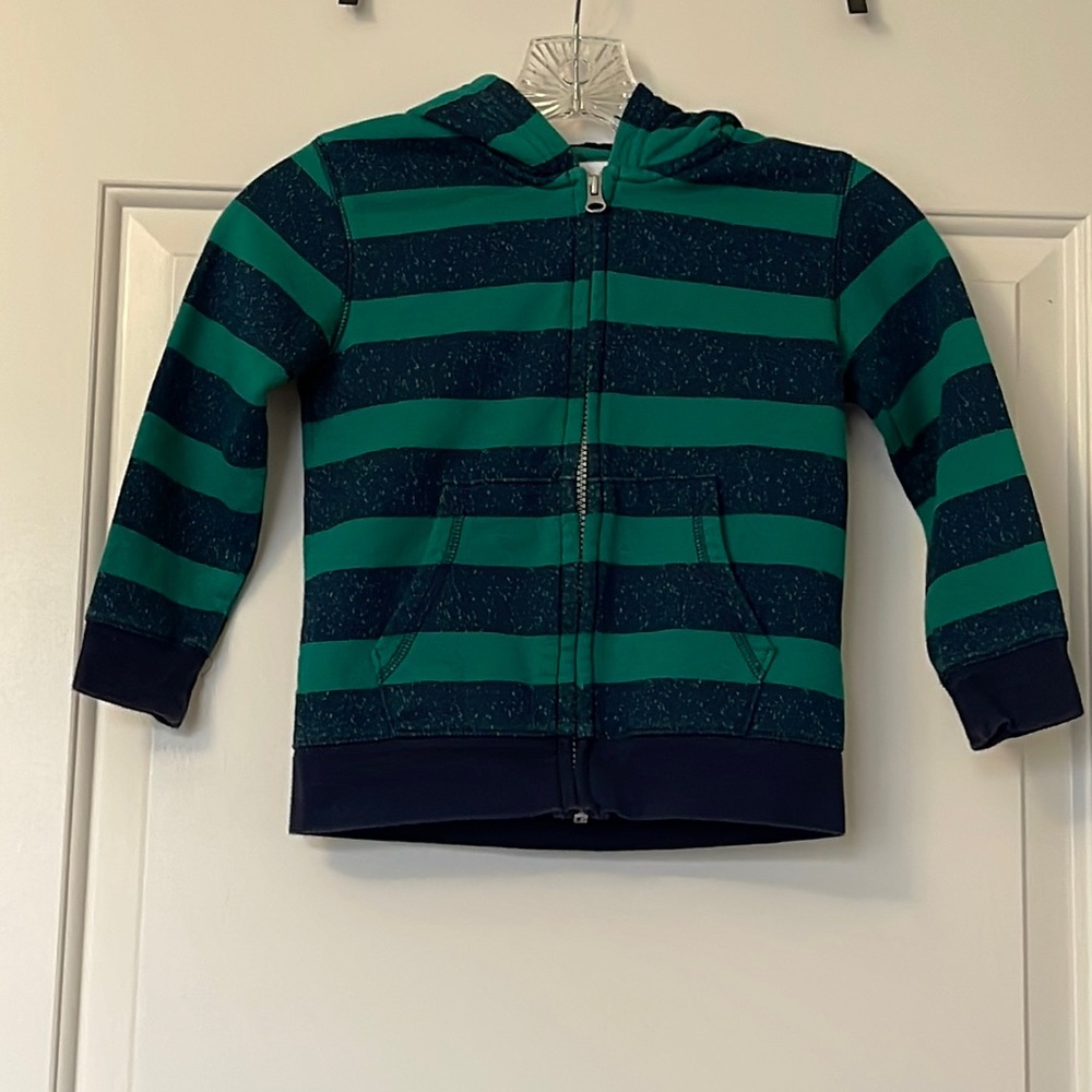 CIRCO Navy/Green Hooded Jacket Sz 5T